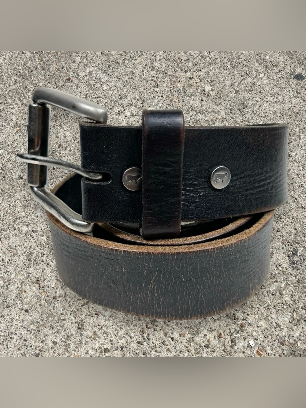 WILL LEATHER GOODS full grain leather belt